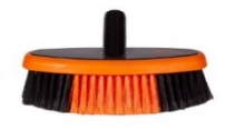 Washing brush oval 260 x 85 mm water-permeable Euro-Lock soft
