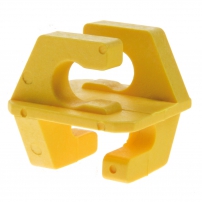Klikisolatoren, geel, voor palen met een ø 10 mm 