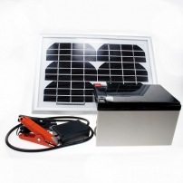 Solar kit 5 Watt voor (12 Volt) batterijapparaten