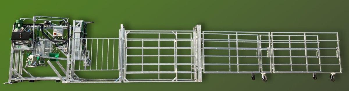 Komplet ogrodzeniowy aluminiowy kompletny dla typu H