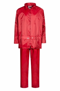 Rain suit jacket + pants RED