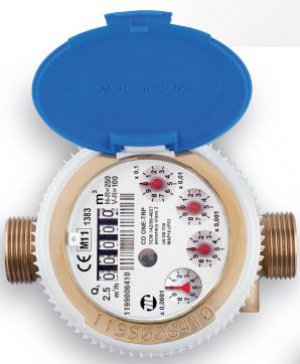 Maddalena CD One water meters Q3=2.5 cold water