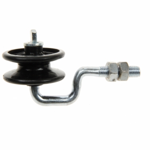 Corner roller insulators for cord and wire, with M6 for metal posts