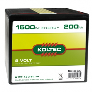 Batterie 9Volt - 1700Wh 200Ah