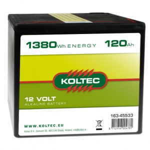 Batterij 12 Volt - 1380Wh 120Ah