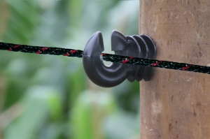 Black braided cord (6mm)