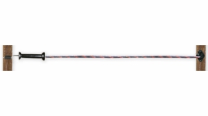 Elastyczny brązowy sznurek (6mm)