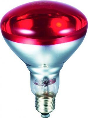 Lámpara de calor Heat Plus 150W rojo BR125