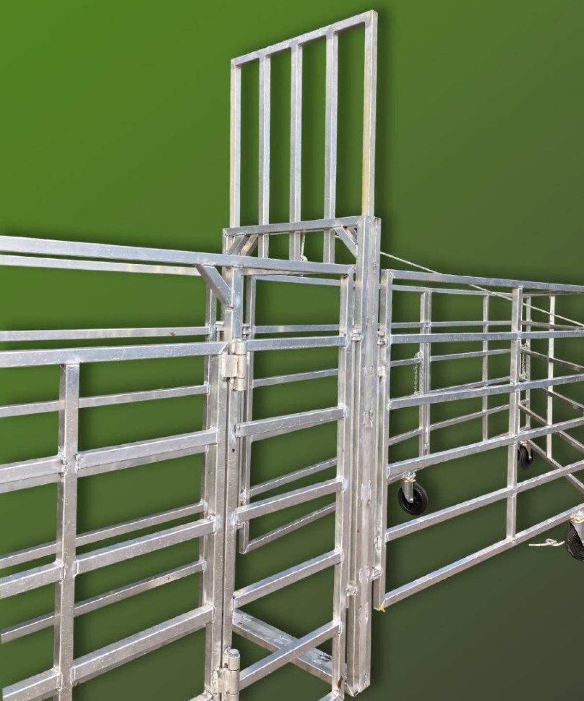Komplet ogrodzeniowy aluminiowy kompletny dla typu H